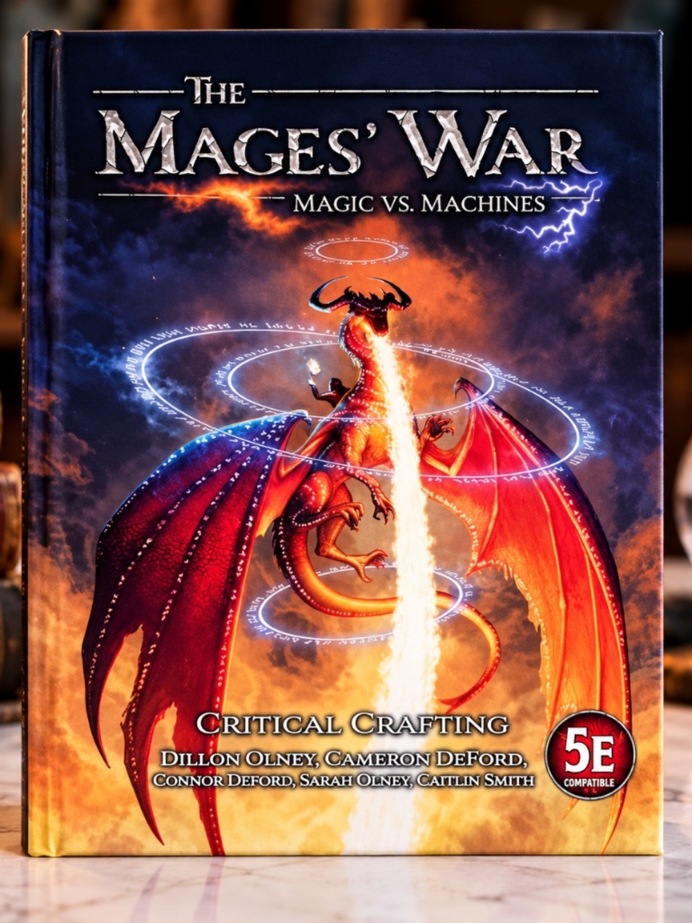 The Mages’ War Magic vs Machines D&D 5E RPG Hardcover NEW